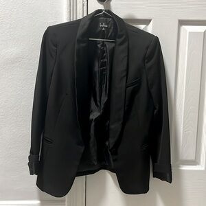 Lulus black longline blazer